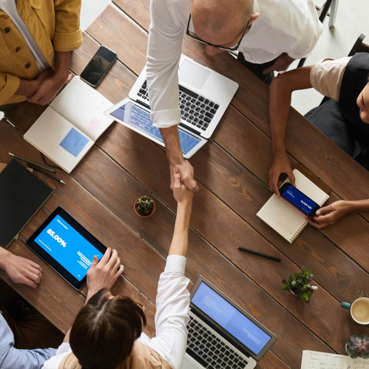 the power of networking:  front image